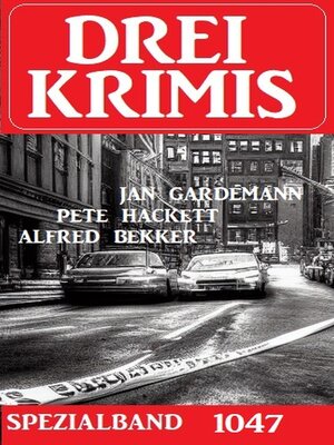 cover image of Drei Krimis Spezialband 1047